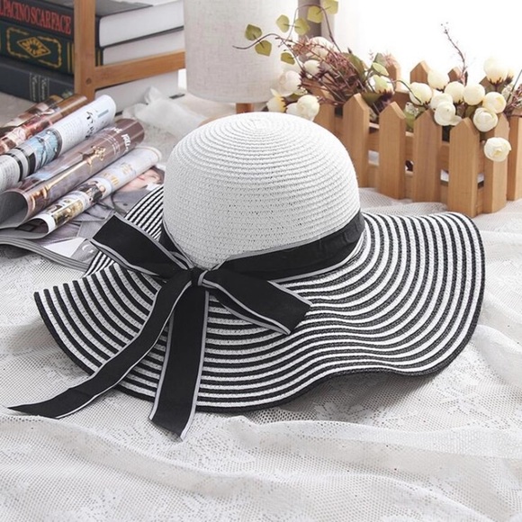 JUST IN  ♡ Hepburn Wind Hat - Picture 3 of 8